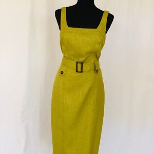 Olive Green Pencil Dress